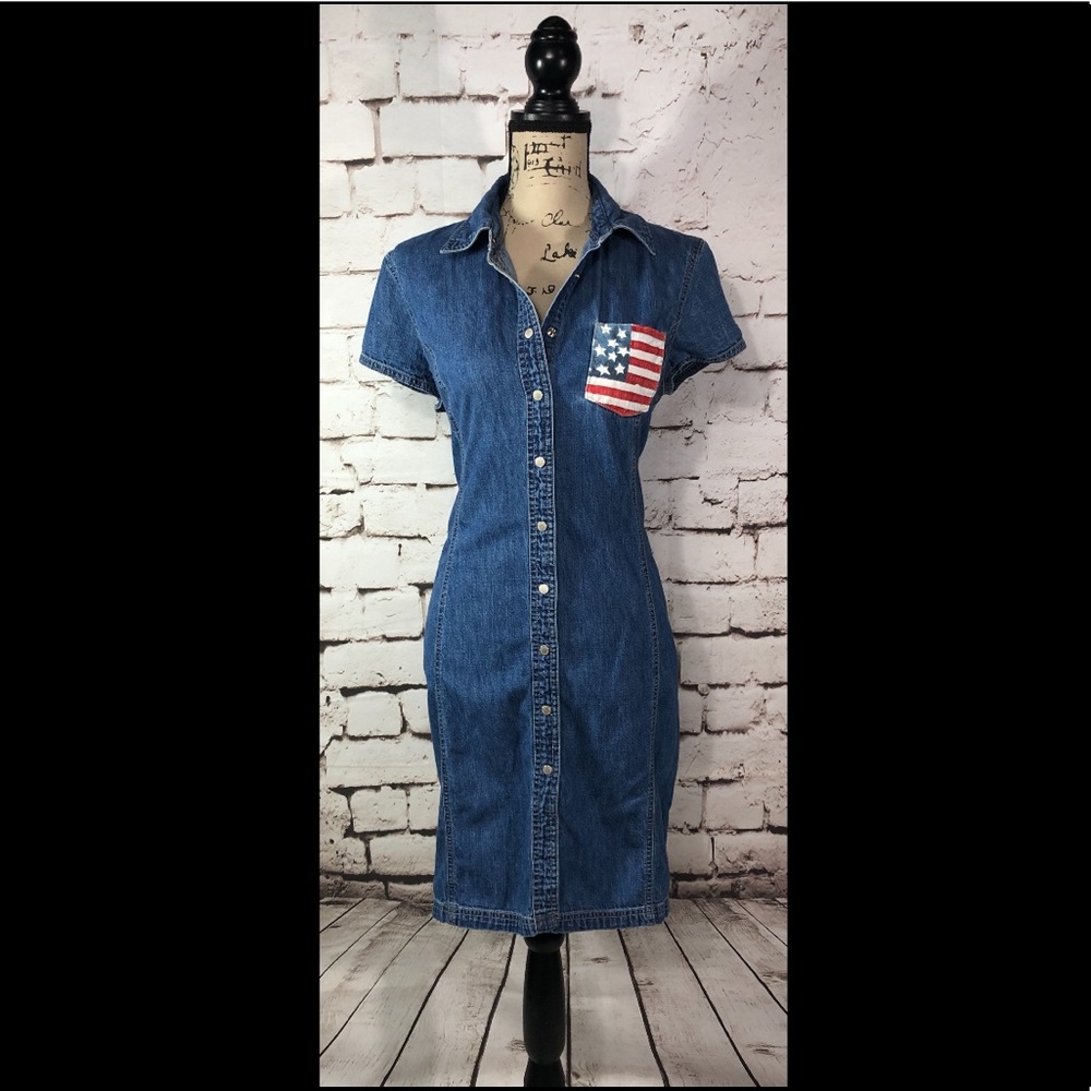 Vintage Tommy Hilfiger Denim Dress